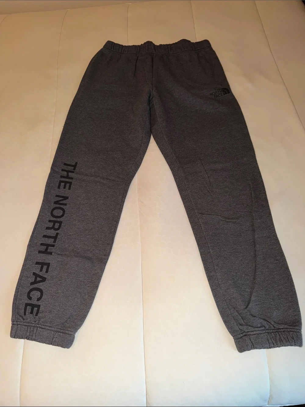 The North Face Men's Dark Gray Logo Joggers